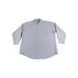 Brooks Brothers Est. 1818 Light Blue Sz 2XL 100% Cotton Casual Button Up Shirt